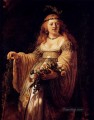 Flora portrait Rembrandt